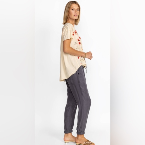 Johnny Was Gray Olga Capra Joggers XS - Picture 5 of 12